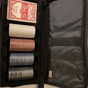 New Poker Chips Set with‎ Playing Cards BCG club special no 92 sealed
